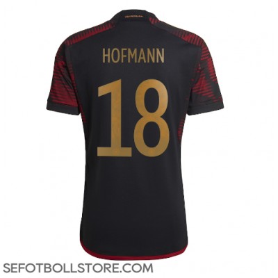 Tyskland Jonas Hofmann #18 Replika Bortatröja VM 2022 Kortärmad